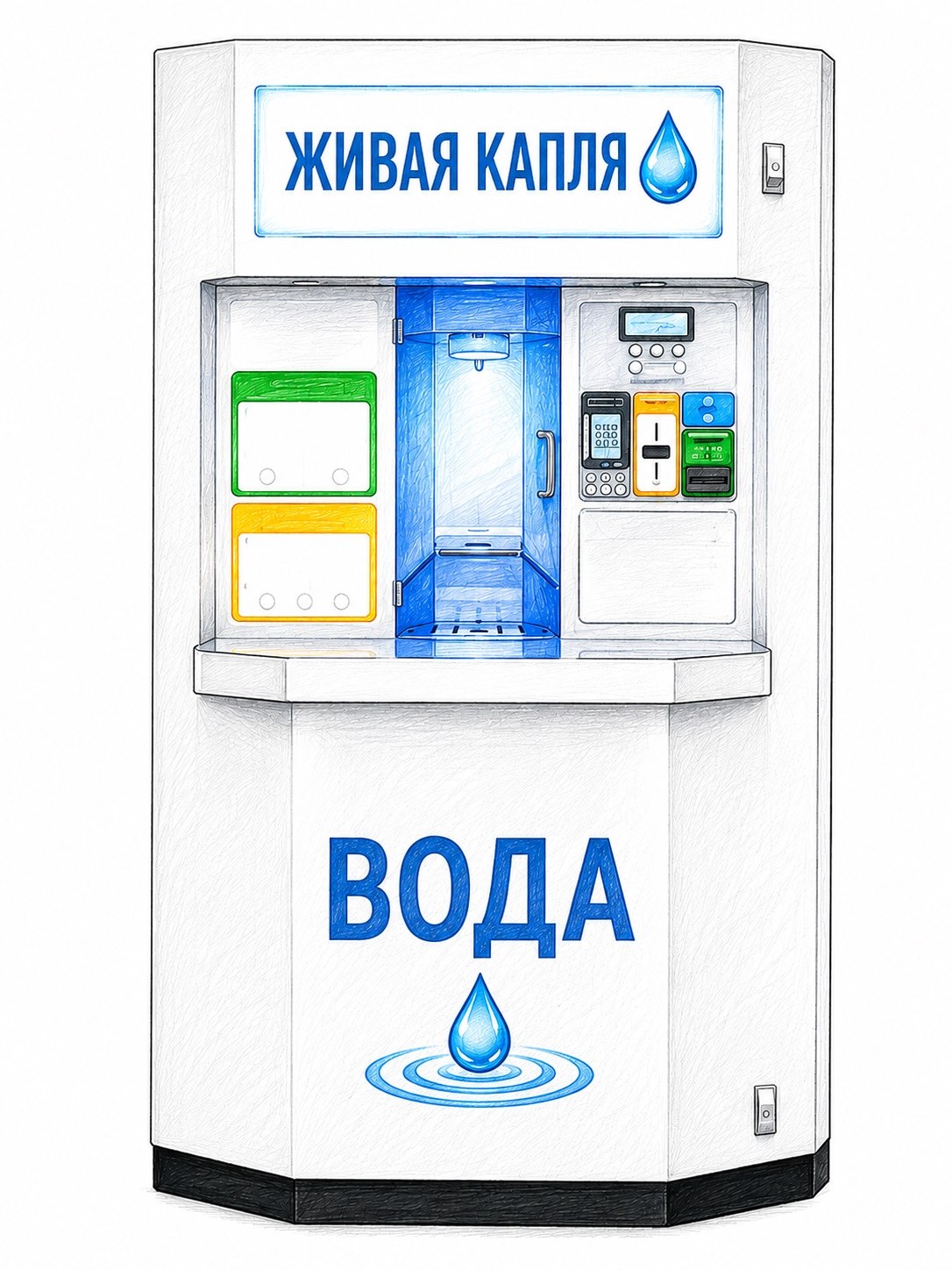 Автомат по розливу воды