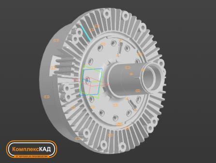 3D-модель ЕС-двигателя